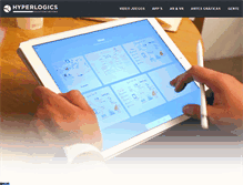 Tablet Screenshot of hyperlogics.com